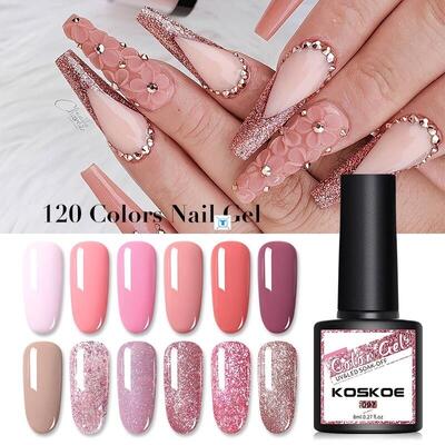 Nail Polish Gel Set Nails Hybrid Gel Vernis Semi 指甲油凝胶