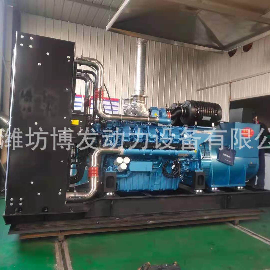柴油发电机100kw潍柴配套三相无刷备用200 300kw千瓦柴油发电机组