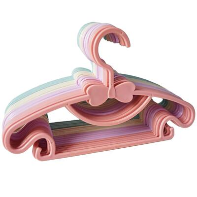 1/4/10Pcs Baby Hangers for Plastic Kids Hangers for Nursery
