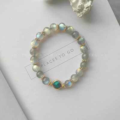 Guardian Natural Brlet Colored Light Grey Moonlight Stone Ni