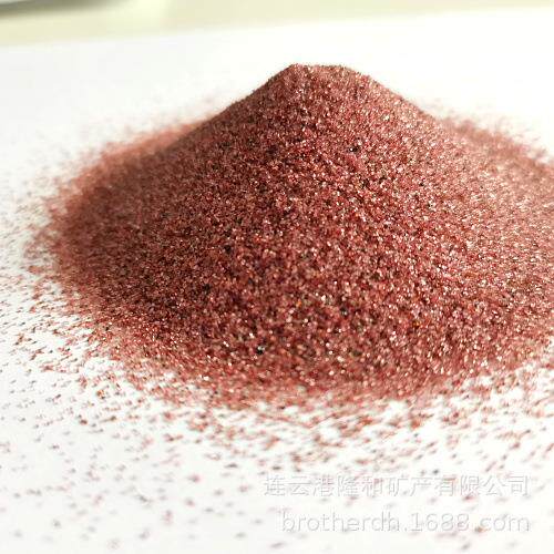 南非海砂磨料喷砂石榴石砂30-60目石榴砂15312133044水切割砂
