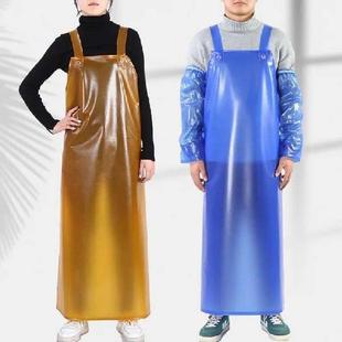 resistant Wear Apron Oil Thickened Cow Proof Rib