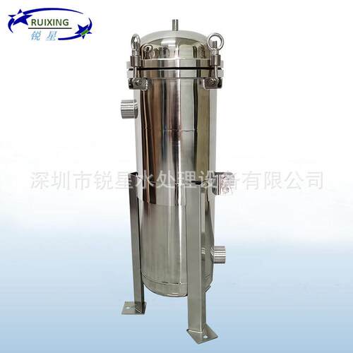 醋糖浆快接法兰吊环式1号袋单袋式过滤器多袋油漆过滤不