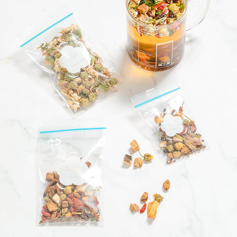 好易得小小袋食品密封袋小号加厚透明副食品冰箱冷冻款超小迷你款