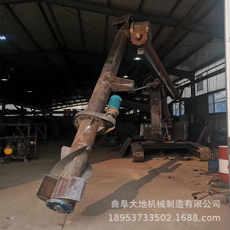 螺旋装卸机粉煤灰颗粒物料河沙快速装卸车机大型325螺旋装卸机