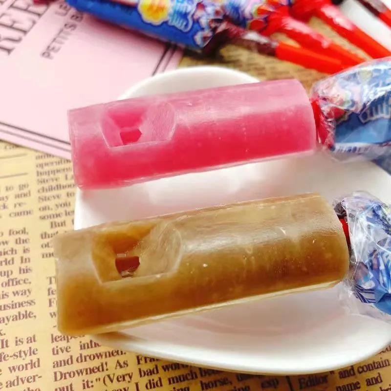 珍宝珠美乐笛棒棒糖15g*30支装整盒口哨糖网红糖果节日零食品礼物