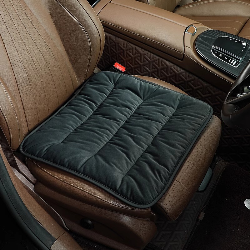 单垫汽车坐垫2025新款冬车用五座座椅全套毛垫主驾保暖座垫后排