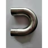 304卫生级不锈钢u型焊接软管弯头u型宝塔水管头水龙头配件软管接