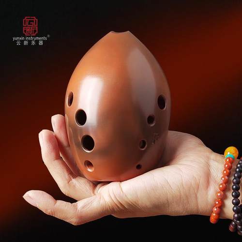 正品新十演孔专云业奏梨埙陶勋埙乐器大全损陨埙笛陨土初学吹奏古