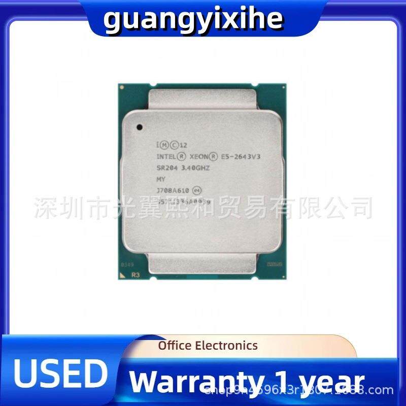 Intel Xeon E5 2643V3 3.4GHZ 6核/12线程 LGA 2011-3 E5 v3系列