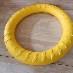 高档训拉手球飞盘大拉环狗训耐狗拉环玩犬具边牧马犬训飞碟可浮练