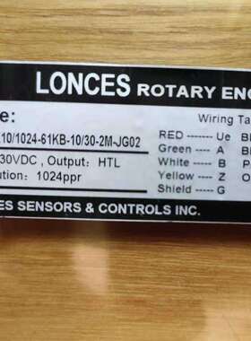 LONCES 编码器 RIS58-K10/1024-61KB-10/30-2M-JG02