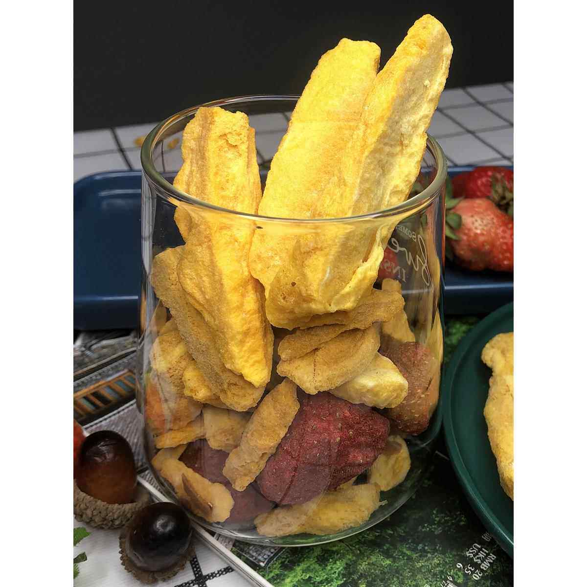 新疆包邮冻干芒果脆片500g 芒果干即食水果脆片芒果脆果蔬水果干