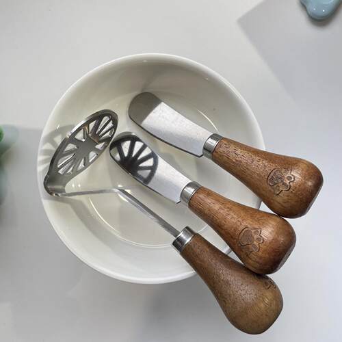 Japanese-style potato masher, made of stainless steel, suita