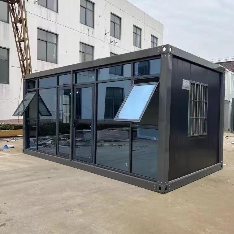 集装箱玻璃快拼箱打包箱房框架可调型活动房移动集装箱房屋框架