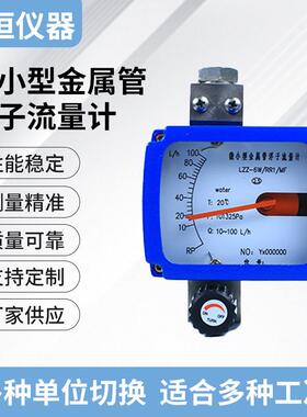 远传微小型金属管浮子流量计LZZ(D)-4(6 10)W系列不锈钢流量计