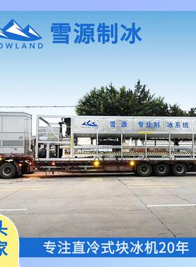雪源Snowland30吨50kg果蔬保鲜工业制冰机 节能30%厂家直销