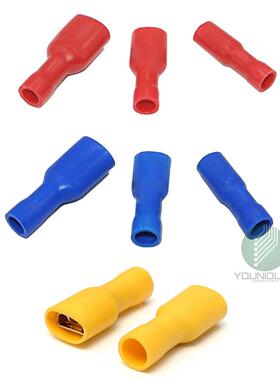 供应冷压PVC全绝缘护套端头 母绝缘端子FDFD系列