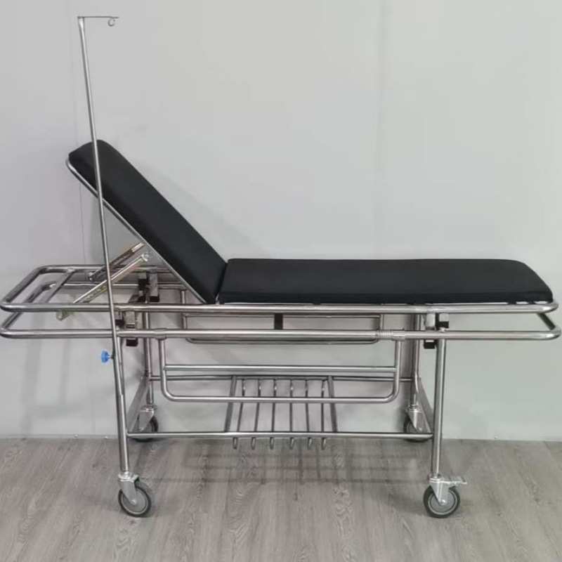 医院不锈钢平车担架车急救车手术对接床转移车病人转运车输送车