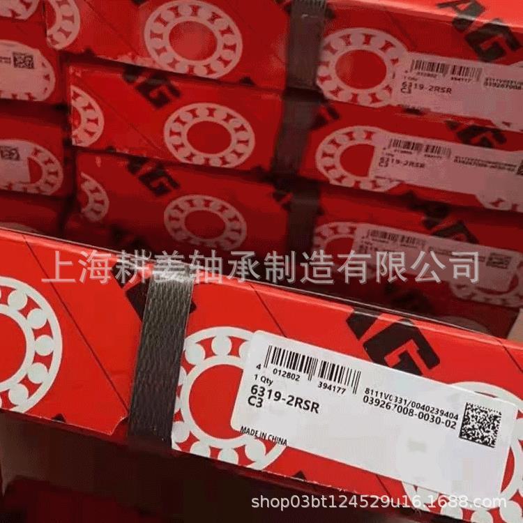 德国fag轴承 6319ZZ深沟球轴承 6319-2R 轴承 现货销售