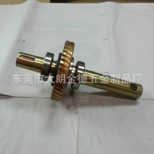 工业机械耐磨镀铜蜗轮 金属精密磨床蜗轮 小型蜗轮传动配件