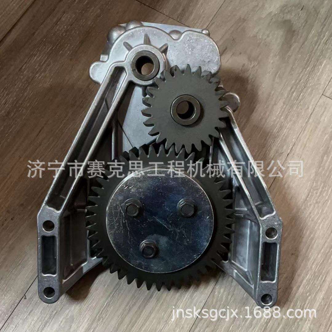适用沃尔沃EC460B挖掘机D12D机油泵总成 8170261 济宁赛克思
