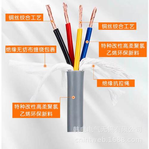 优惠供TRVV-8X0.7应5TRVV-X1高TRVV耐弯折RUV8800万拖链柔性电缆