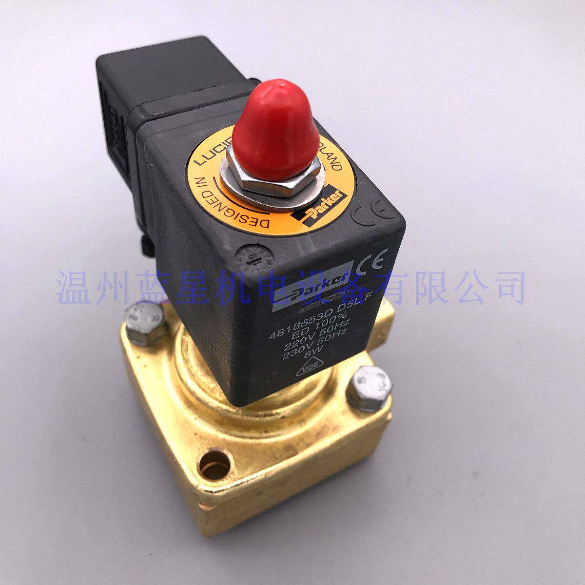 美国派克PARKER二位二通高压电磁阀421F35-DC24V AC220V 321F35