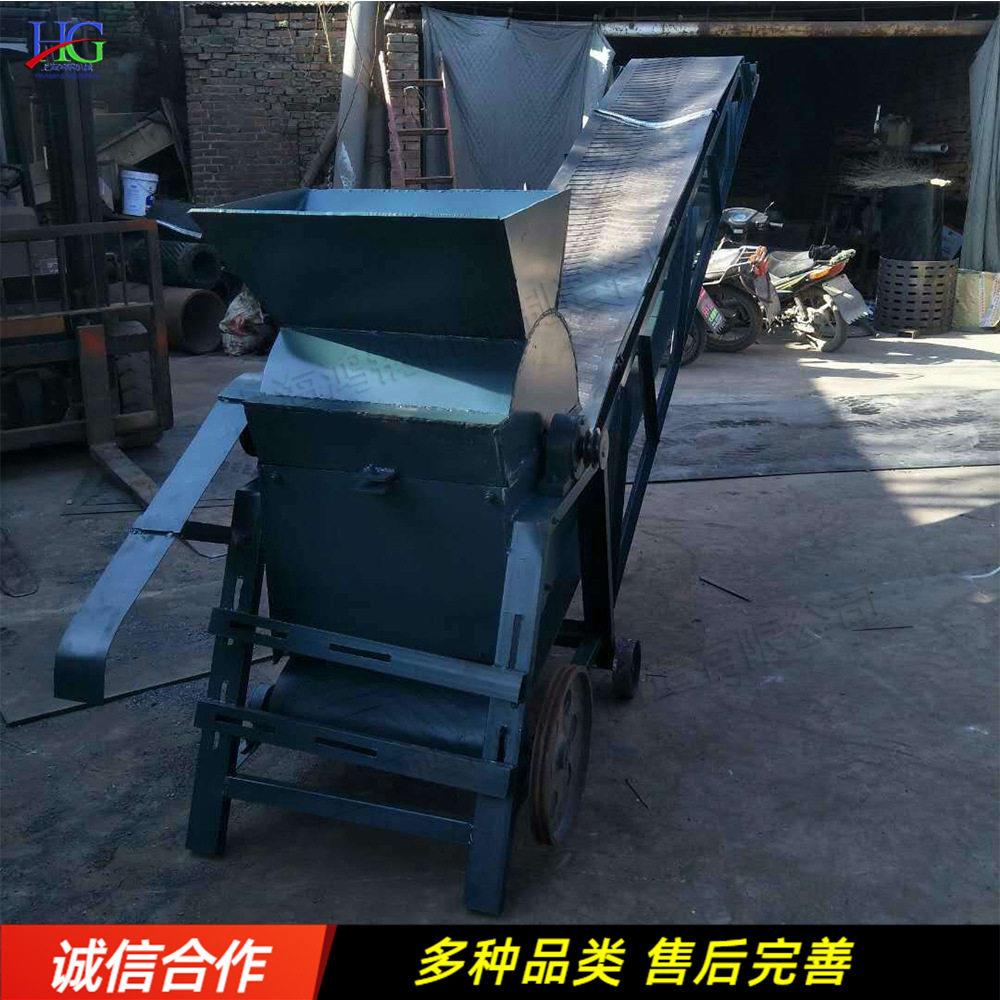 营养土粉碎机有机料结块豆饼豆渣粉碎设备