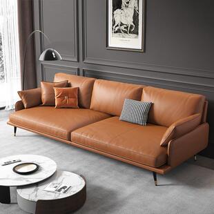 办公室接待沙发组合直排三人位现代简约商务会客休息区实木商用