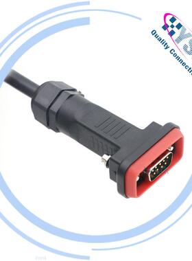 DB9D5B1防水外壳8AIG电芯调电S缆插头圆AISG连接形连接器