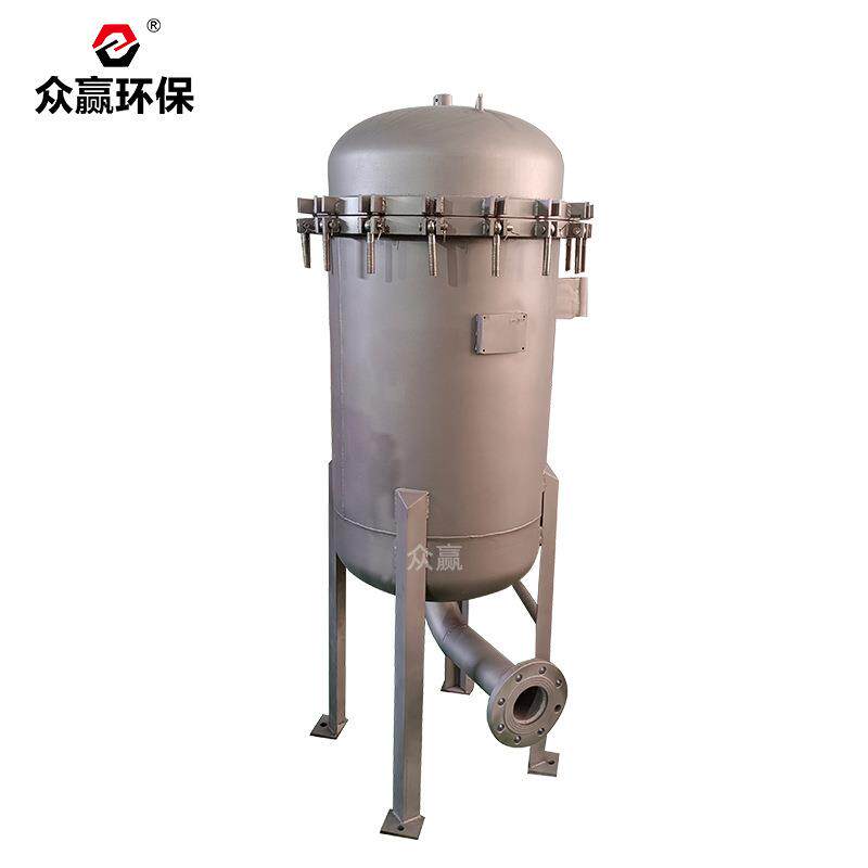 众赢滤环XCV保不锈钢车电渗析间袋式过滤pp袋式过器器