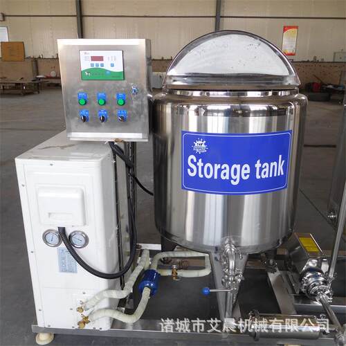 全自动巴氏杀菌罐卧式储奶罐直冷式贮奶罐奶吧酸奶巴氏杀菌机