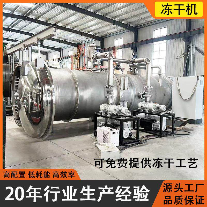 240平方果蔬粉冻干机水果汁蔬菜汁真空冷冻干燥机适用于多种物料