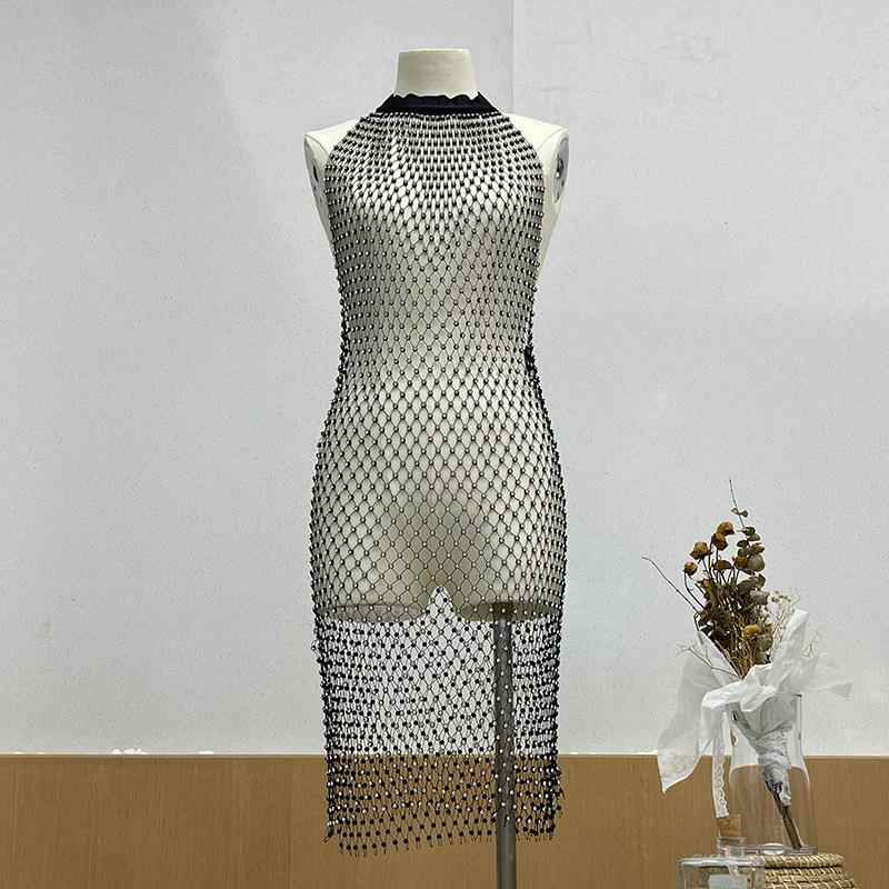 price cheap pretty sexy shiny rhinestones grid fishnet