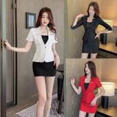 美容师工作服气质显瘦酒店ktv公主制服按摩桑拿足浴足疗技师服女