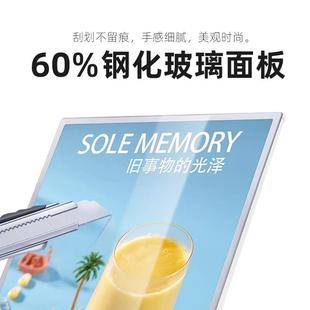 钢化玻璃招牌点餐led发光高亮菜单海报 抽画灯箱广告牌挂墙式