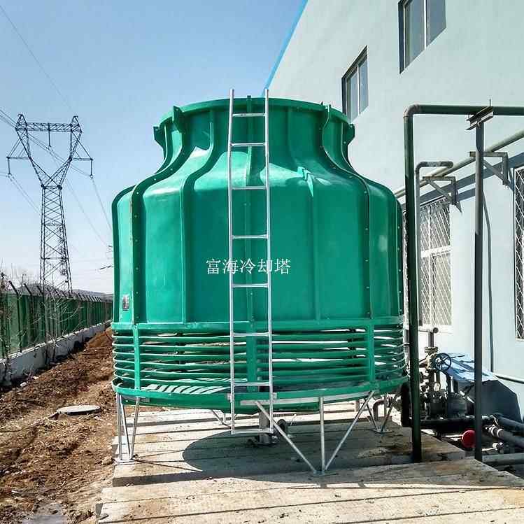 厂家供应冷却塔圆形150吨/250/350/450T玻璃钢冷却塔高温冷却塔