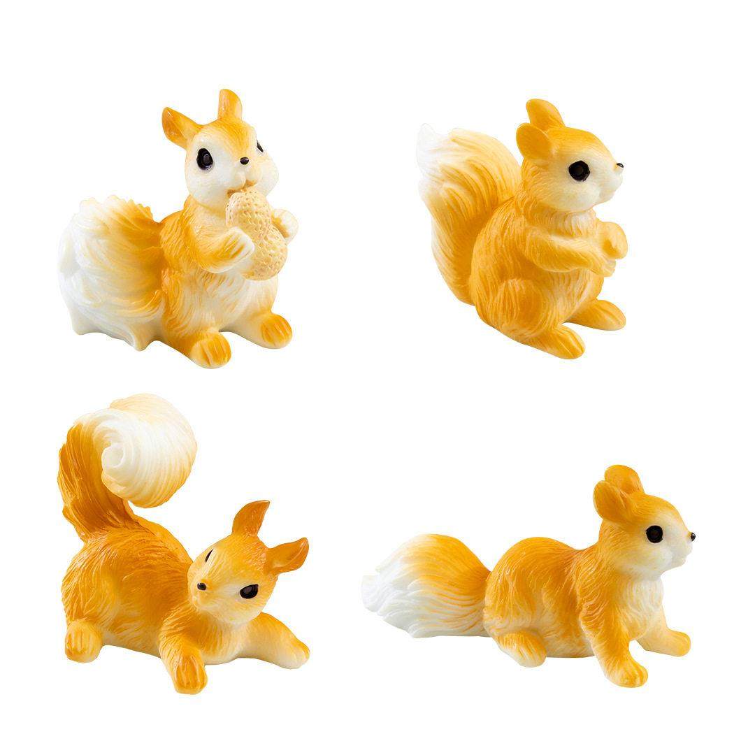 树桩苔藓微景观创意可爱小松鼠 DIY园艺造景配件桌面小摆件,家居饰品,户外/庭院摆件,淘宝优惠券,粉丝福利购,淘宝优惠卷