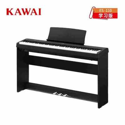 卡瓦依（KAWAI）电钢琴KDP110黑88键重锤电子钢琴成人儿童初