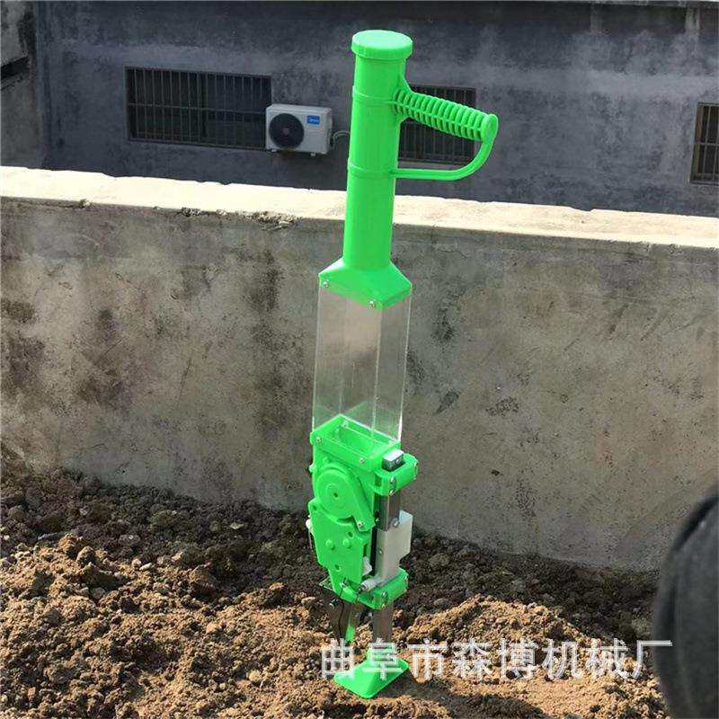 硬地高粱谷物小颗粒播种机田园大棚香菜芹菜点播器家用蔬菜播种机