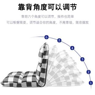 5VF75THMS7懒椅人沙发榻榻米可折叠单人小靠沙发床上电脑宿背舍飘