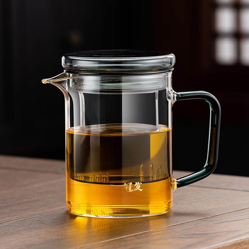 玻璃茶壶茶水分离泡茶壶耐高温家用泡茶器红茶冲茶器功夫茶具套组