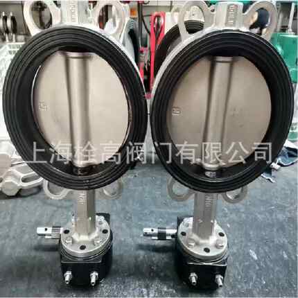 D371X-16涡轮对夹软密封蝶阀 304/316/316L软密封不锈钢对夹蝶阀