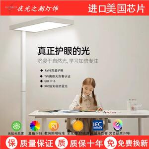 全光谱落地灯儿童学习专用立式钢琴灯教室书桌阅读写字大路灯工厂