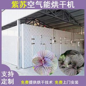 紫苏烘干机全自动紫苏叶脱水干燥机香料赤苏野生紫苏子烘干设备