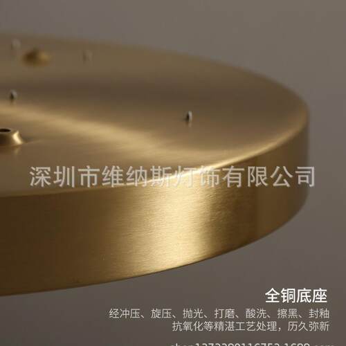 厂家直销后现代客厅灯欧式客房卧室铜灯走廊餐厅室内灯