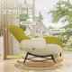 贝多拉 摇摇椅躺椅成人单人沙发椅厅轻沙奢懒人客发阳台PGA休