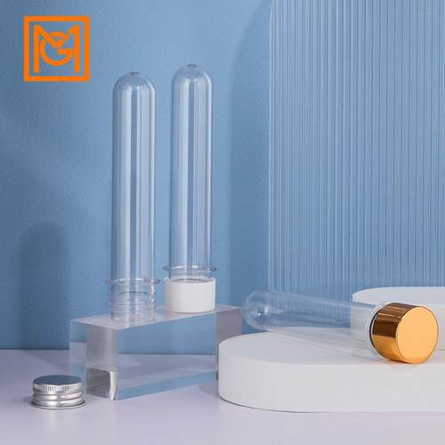 名冠现货40 28牙口长度141 透明化妆品面膜塑料试管包装瓶