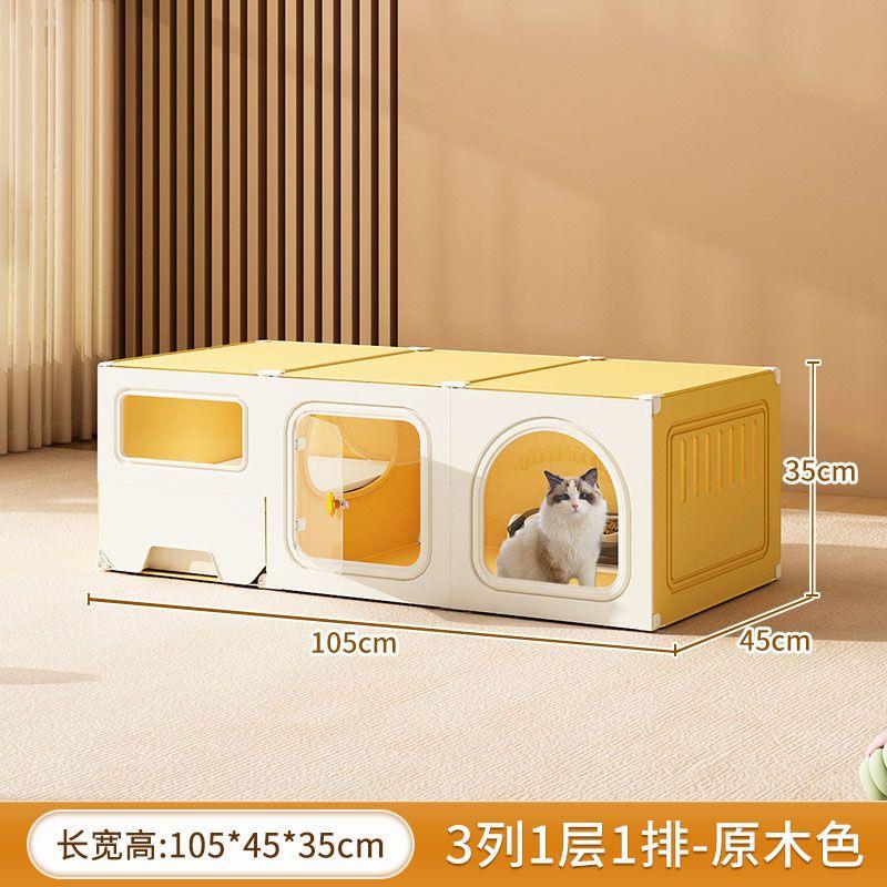 高档繁殖制猫笼子特价三层繁育笼带隔断猫柜专宠物店别用家用猫舍
